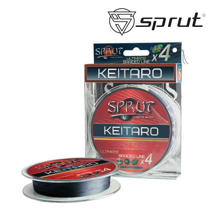 Шнур Sprut Keitaro Ultimate Braided Line x4 (140m/Space Gray/0,16mm/13,2kg)
