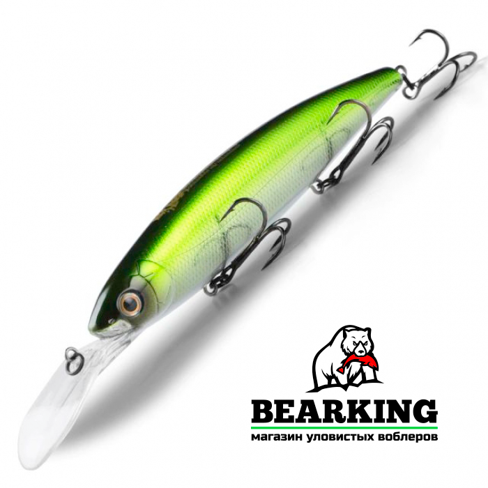 BearKing Balisong Minnow 130 SF Long Bill Цвет F