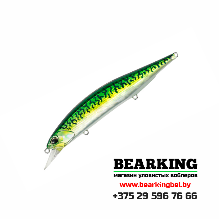 DUO Realis Jerkbait 130SP - Цвет DAA0263 Green Mackerel Lux