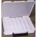 Коробка Kosadaka TB-S31B-CL, 27*19*5 см для воблеров, двухсторонняя, прозрачная