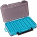 Коробка Kosadaka TB-S31D-BLU, 20*13.5*3.5 см для воблеров, двухсторонняя, тёмно-голубая