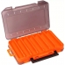 Коробка Kosadaka TB-S31D-OR, 20*13.5*3.5 см для воблеров, двухсторонняя, оранжевая