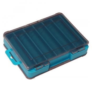 Коробка двухсторонняя Kosadaka 14x10.5x3см, тёмно-голубая