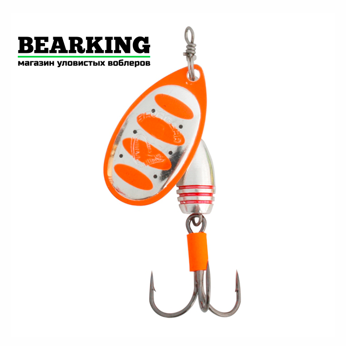 Блесна Savage Gear Rotex#3 8.0g (Цвет Fluo Orange / Silver)