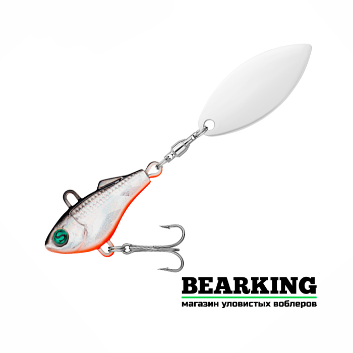 Тейл-спиннер Sprut Shimo Spin 40 (40mm/21g) цв. SBK2