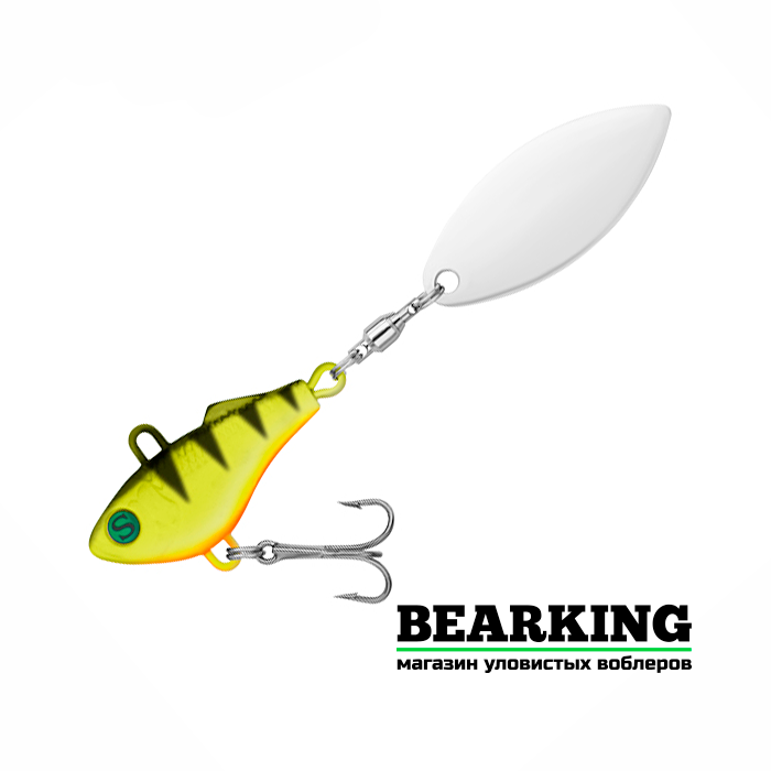 Тейл-спиннер Sprut Shimo Spin 40 (40mm/21g) цв. WLP2