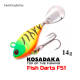 Джиг-спиннер Kosadaka Fish Darts FS1 (14г) Джиг-спиннер Kosadaka Fish Darts FS1 (14г)