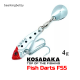 Джиг-спиннер cicada Kosadaka Fish Darts FS5 (4г) Джиг-спиннер cicada Kosadaka Fish Darts FS5 (4г)