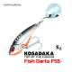 Джиг-спиннер cicada Kosadaka Fish Darts FS5 (8г) Джиг-спиннер cicada Kosadaka Fish Darts FS5 (8г)