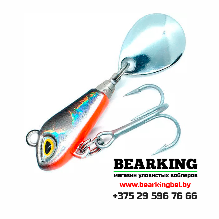 Джиг-спиннер Kosadaka Fish Darts FS3 (5г)  - Цвет HBLO Джиг-спиннер Kosadaka Fish Darts FS3 (5г)  - Цвет HBLO
