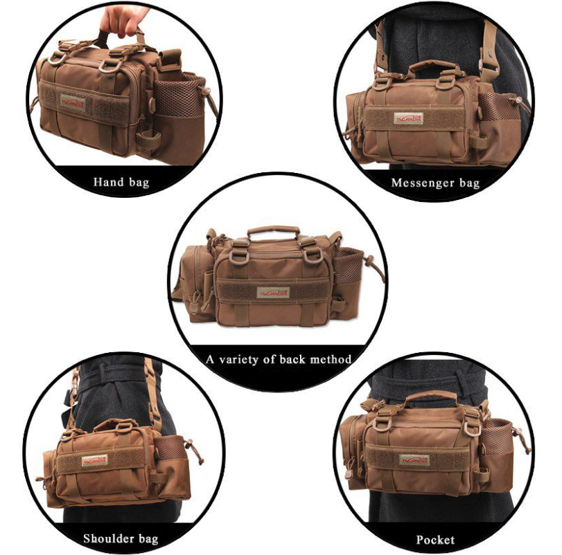 Универсальная рыболовная сумка TSURINOYA M5